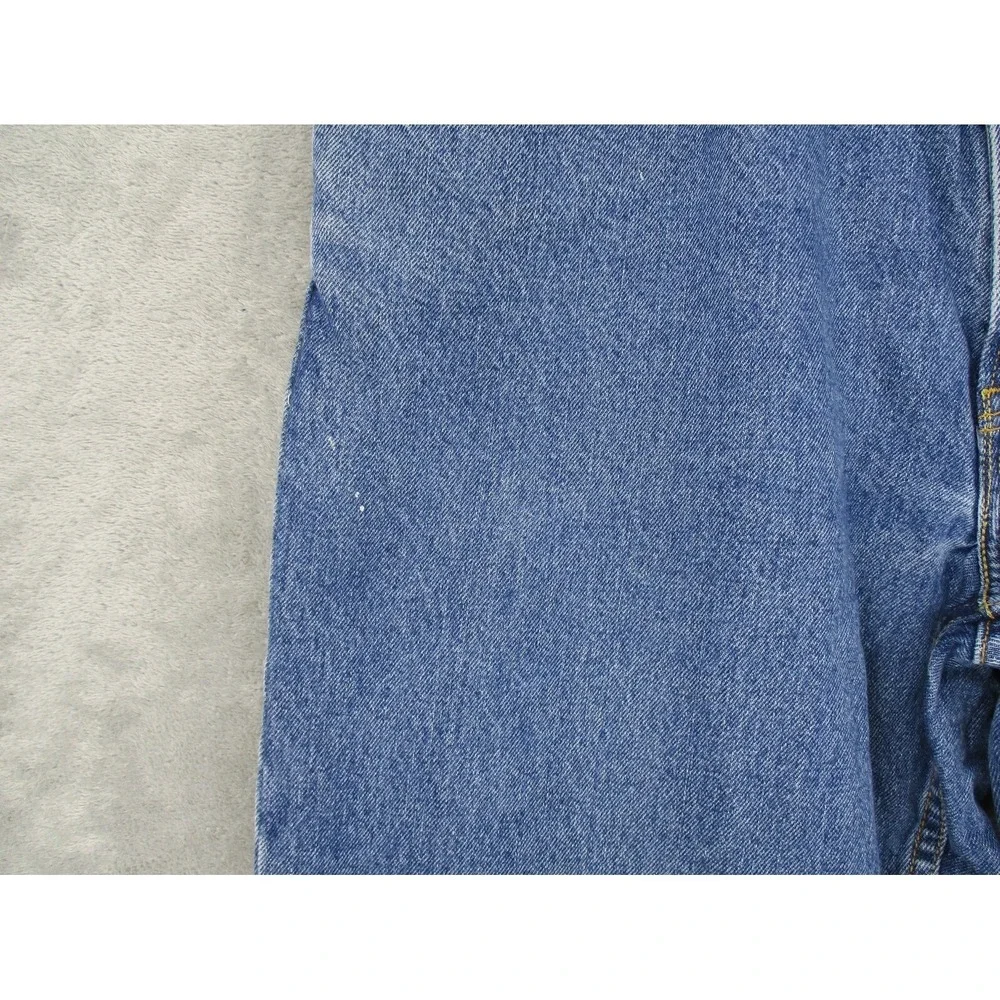 Levis 550 Jeans Mens Size 38 Dark Wash Relaxed Y2K Workwear 90s Baggy Loose Blue